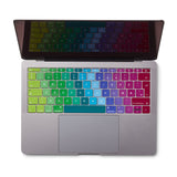 Philbert MacBook (A1534 / A1708) Keyboard Case w. Nordic Keyboard - Rainbow