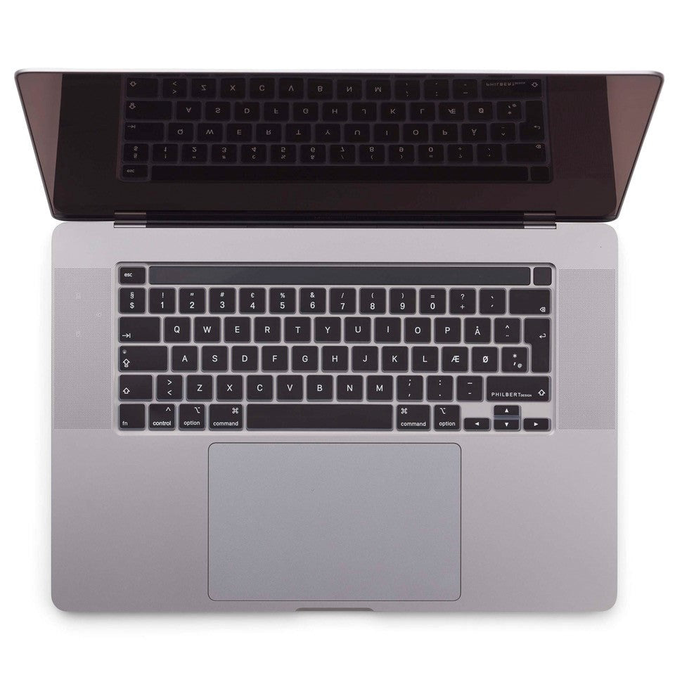 Philbert MacBook Pro 16" (A2141) Keyboard Case w. Nordic Keyboard - Black