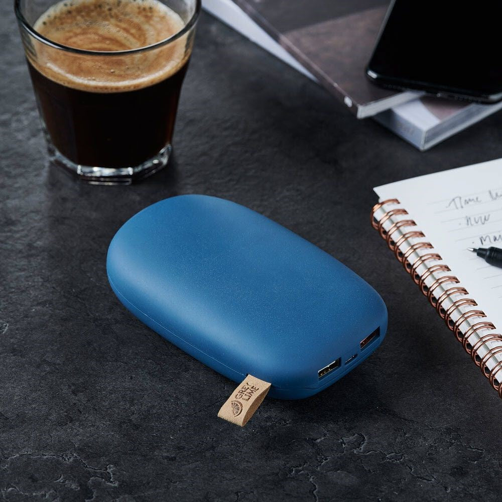 GreyLime 18W Power Stone II 10.400 mAh - PowerBank USB-A & USB-C - Blue