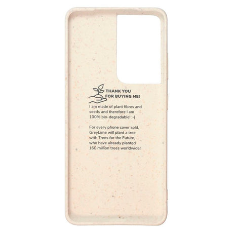 Samsung Galaxy S21 Ultra GreyLime 100% Plant-Based Case - Beige - Buy a Case & Plant a Tree