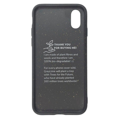 iPhone X / XS GreyLime 100% Plant-Based Case - Black - Buy a Case & Plant a Tree