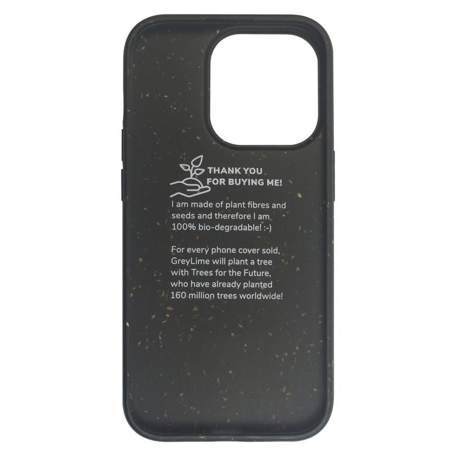 iPhone 14 Pro GreyLime 100% Plant-based Case - Black - Buy a Case & Plant a Tree