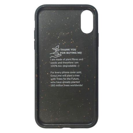 iPhone XR GreyLime 100% Plant-Based Case - Black - Buy a Case & Plant a Tree