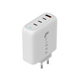 Lippa PD 100W Wall Charger GaN w. 3 x USB-C & 1 x USB-A - White