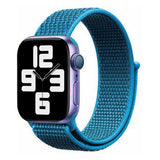 Apple Watch (38/40/SE/41/42mm) Lippa Nylon Strap - Light Blue