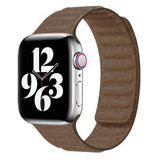 Apple Watch (38/40/SE/41/42mm) Magnetic Lippa Finewoven Strap - Brown