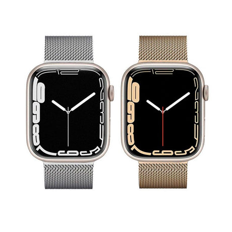 Lippa Apple Watch (38/40/SE/41/42mm) Magnetic Stainless Steel Strap - Gold