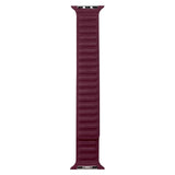 Apple Watch (42/44/SE/45/46/49mm) Magnetic Lippa Finewoven Strap - Wine Red