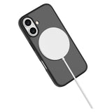 iPhone 16 Lippa Hybrid Plastic Case with 360 Rotating Kickstand - MagSafe Compatible - Matte / Black
