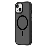 iPhone 15 Lippa Hybrid Plastic Case - MagSafe Compatible - Matte / Black