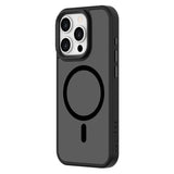 iPhone 15 Pro Lippa Hybrid Plastic Case - MagSafe Compatible - Matte / Black