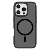 iPhone 16 Pro Lippa Hybrid Plastic Case - MagSafe Compatible - Matte / Black