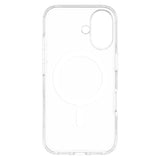 iPhone 16 Lippa Hybrid Plastic Case - MagSafe Compatible - Transparent / White