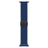 Apple Watch (38/40/SE/41/42mm) Lippa Nylon Strap with Magnetic Lock - Blue