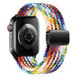 Apple Watch (42/44/SE/45/46/49mm) Lippa Nylon Strap with Magnetic Lock - Multicolored