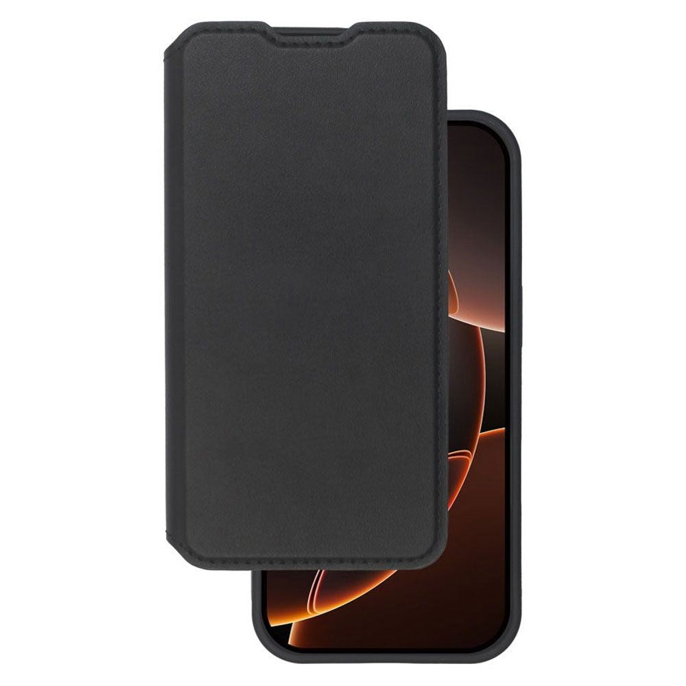 iPhone 16 Lippa 2-in-1 Wallet Flip Case - Black