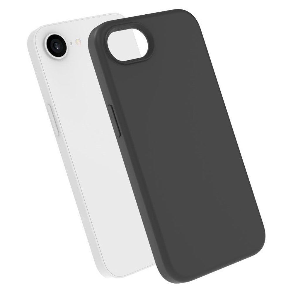 iPhone 17e / 16e Lippa Silicone Case - MagSafe Compatible - Black