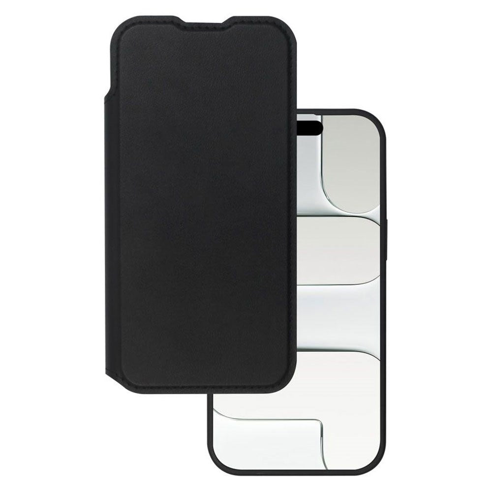 iPhone Air Lippa 2-in-1 Wallet Flip Case - Black
