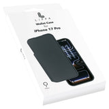 iPhone 17 Pro Lippa 2-in-1 Wallet Flip Case - Black