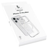 iPhone 17 Pro Max Lippa Flexible Plastic Case - MagSafe Compatible - Transparent