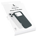 iPhone 17 Pro Max Lippa Silicone Case - MagSafe Compatible - Black