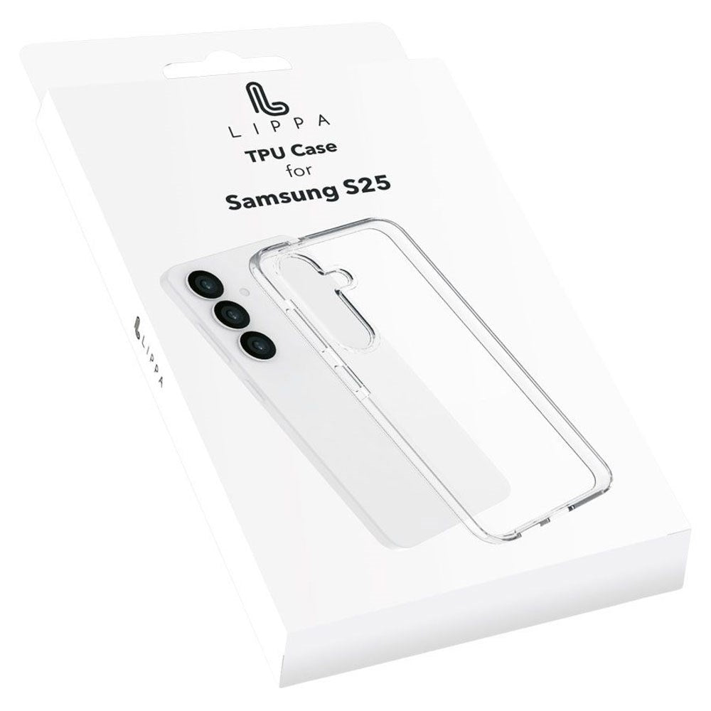 Samsung Galaxy S25 Lippa Flexible Plastic Case - Transparent