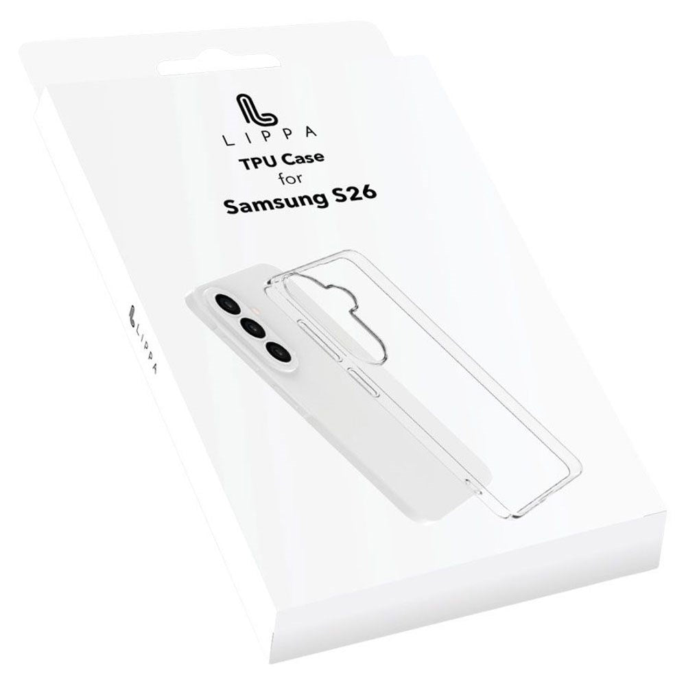 Samsung Galaxy S26 Lippa Flexible Plastic Case - Transparent