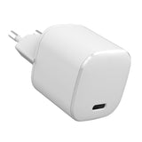 eSTUFF INFINITE 20W PD USB-C Wall Charger - 100% Recycled Plastic - White