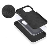 eSTUFF iPhone 14 INFINITE RIGA Silicone Case - Black