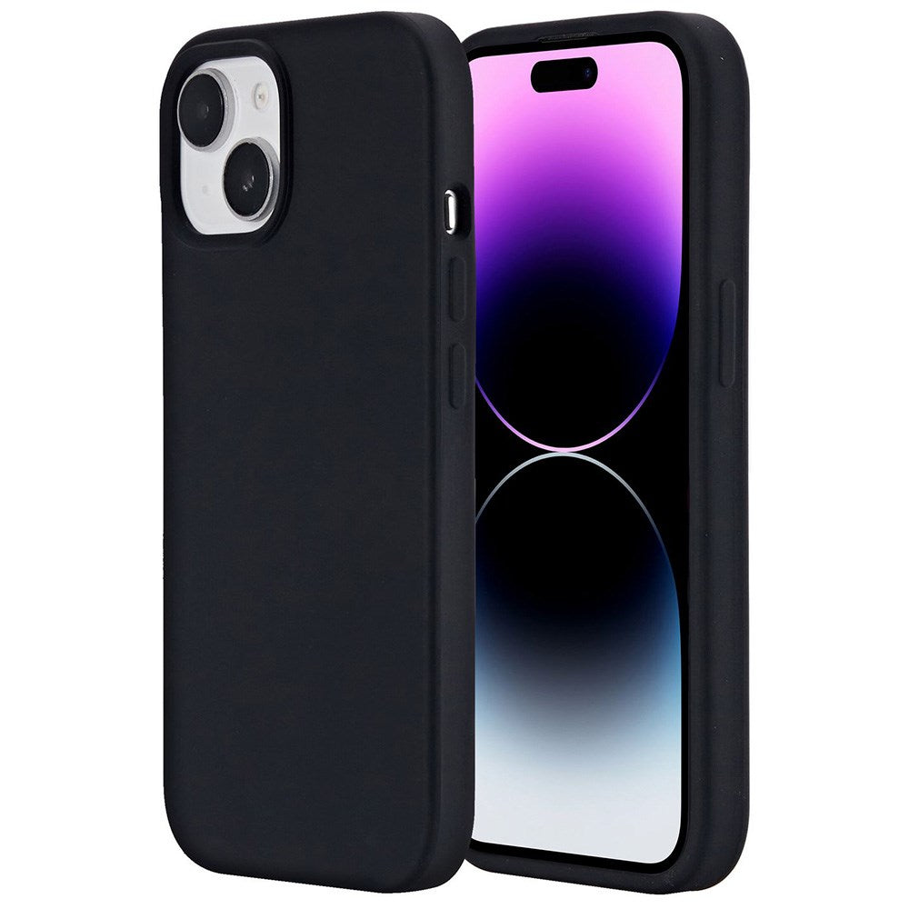 eSTUFF iPhone 15 INFINITE RIGA Silicone Case - Black