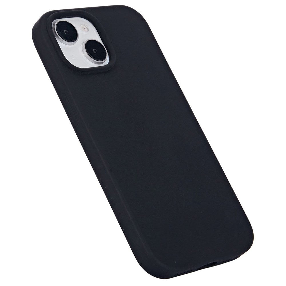 eSTUFF iPhone 15 INFINITE RIGA Silicone Case - Black