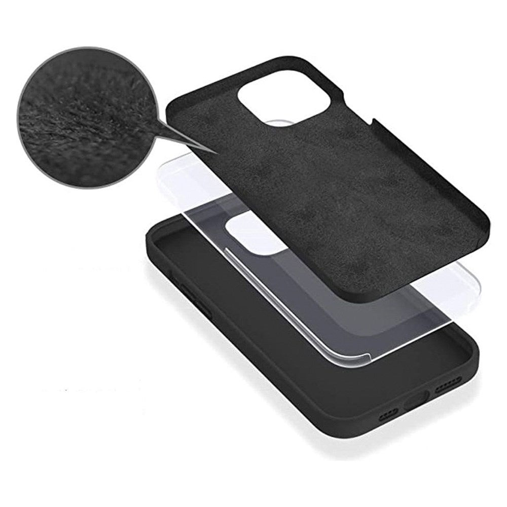 eSTUFF iPhone 14 Pro INFINITE RIGA Silicone Case - Black