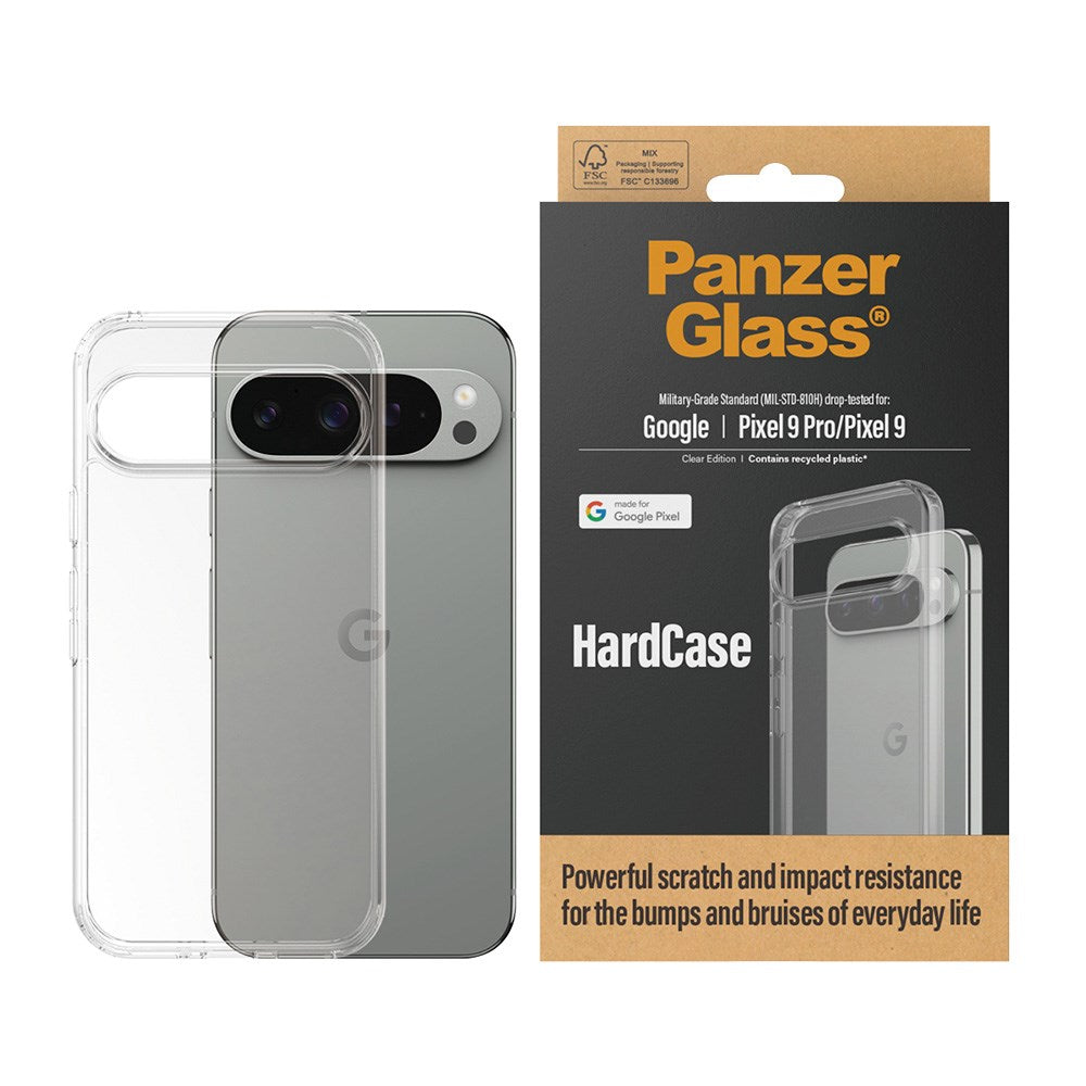 Google Pixel 9 / 9 Pro Case PanzerGlass HardCase - Transparent