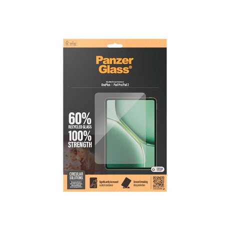 PanzerGlass OnePlus Pad/Pad 2 Ultra-Wide Fit Screen Protector Glass - Transparent