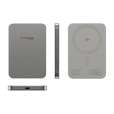 empower by PanzerGlass empower Bank - 5000 mAh - Qi2 / MagSafe Compatible - Titanium