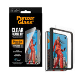 iPhone Duo PanzerGlass Screen Protector FrameFit with EasyAligner - Transparent