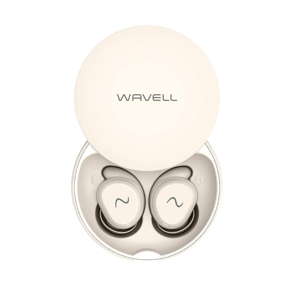 Wavell 3 Light Comfort True Wireless Headset - In-Ear - White