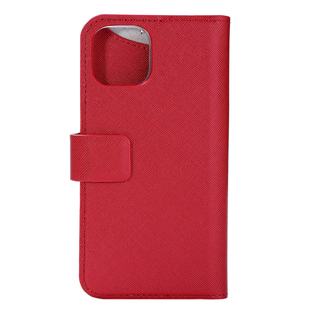 iPhone 14 / 13 GEAR Onsala Fashion Collection Wallet Case w. Magnet - Red