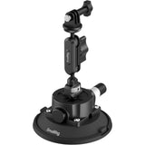 SmallRig 5855B 4.5" Suction Cup Mount for Action Camera - Black