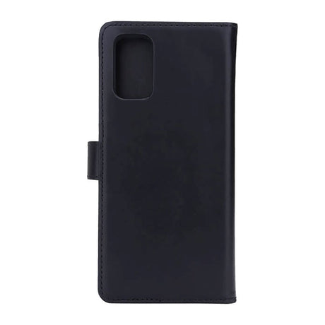 RadiCover 2-in-1 - Samsung S20+ (Plus) - Genuine Leather Case - 86% Radiation Protection - Black