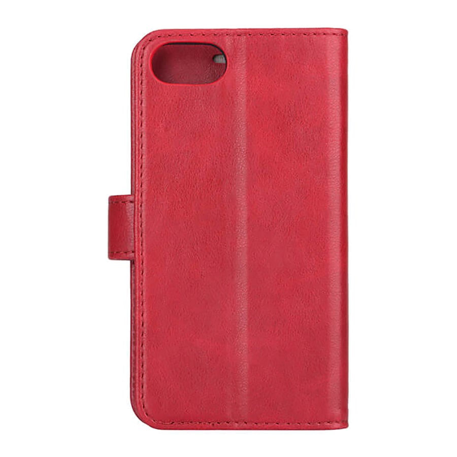 RadiCover iPhone SE (2022 / 2020) / 8 / 7 / 6 / 6S - Leatherette Case - 86% Radiation Protection - Red