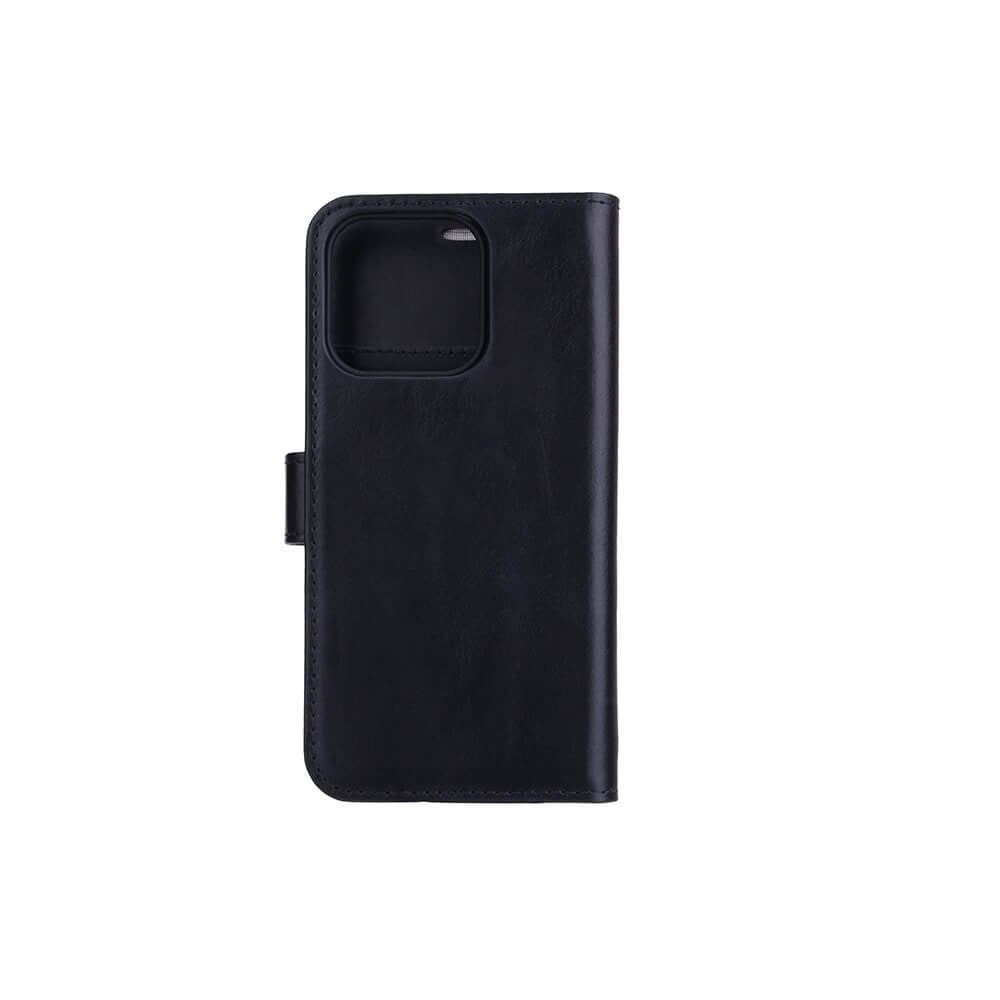 RadiCover 2-in-1 - iPhone 13 Pro - Genuine Leather Case - 86% Radiation Protection - Black