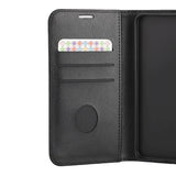 RadiCover Samsung Galaxy A56 (5G) Anti Radiation Faux Leather Flip Case with Wallet - Black