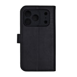 RadiCover iPhone 17 Pro Max Anti Radiation Faux Leather Flip Case with Wallet - Black