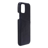 iPhone 11 Pro Onsala Faux Leather Case with Card Pocket - Black