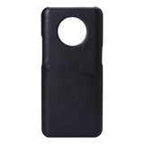 OnePlus 7T Onsala Faux Leather Case with Card Pocket - Black
