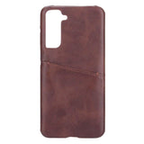 Samsung Galaxy S21 FE (5G) GEAR Onsala Collection Leather Case w. Card pocket - Brown