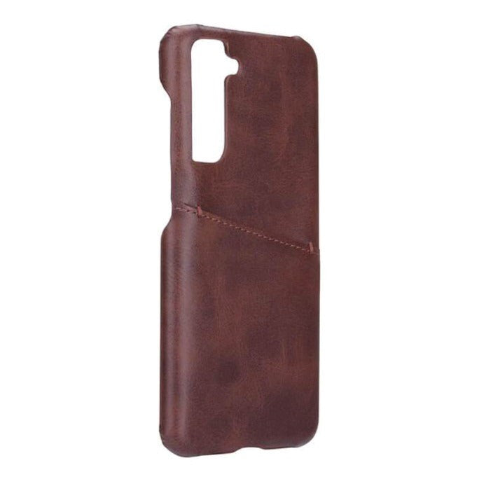 Samsung Galaxy S21 FE (5G) GEAR Onsala Collection Leather Case w. Card pocket - Brown