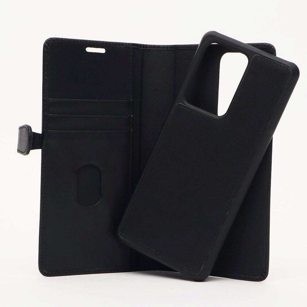 Samsung Galaxy S20 Ultra Buffalo 2-in-1 Genuine Leather Flip Case - Black