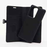 Samsung Galaxy S20 Ultra Buffalo 2-in-1 Genuine Leather Flip Case - Black